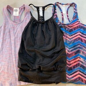 Ivivva Girls Activewear Tank Top Bundle of (3) Size 8 by Lululemon